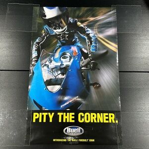 Buell Vintage Poster “Pity the Corner”